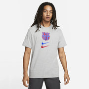 Nike 2022-23 Barcelona Men's Crest Tee (Model - Front)
