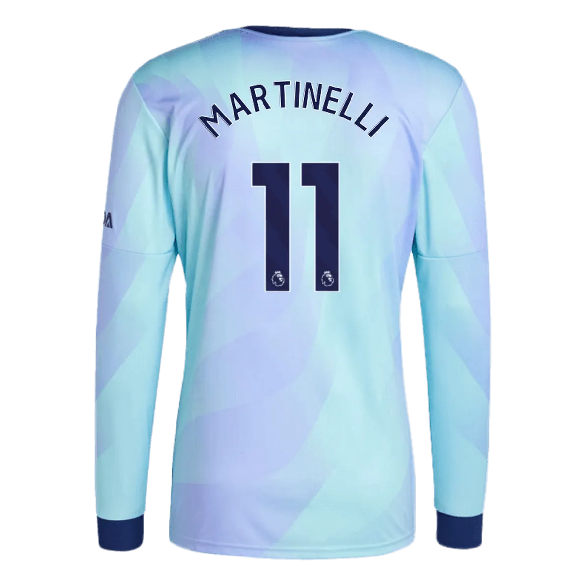 adidas 2024-25 Arsenal Men's Stadium Third Long-Sleeve Jersey (Martinelli)