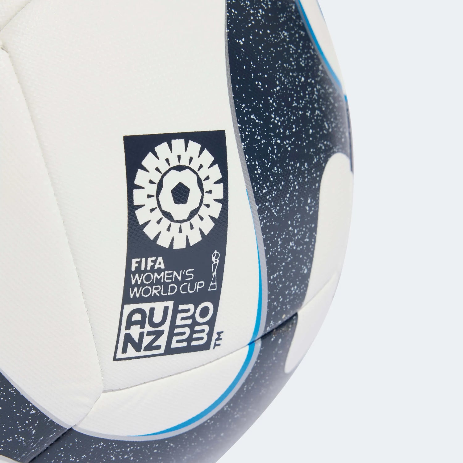 adidas Oceaunz Training Ball - White-Navy-Blue (Detail 2)