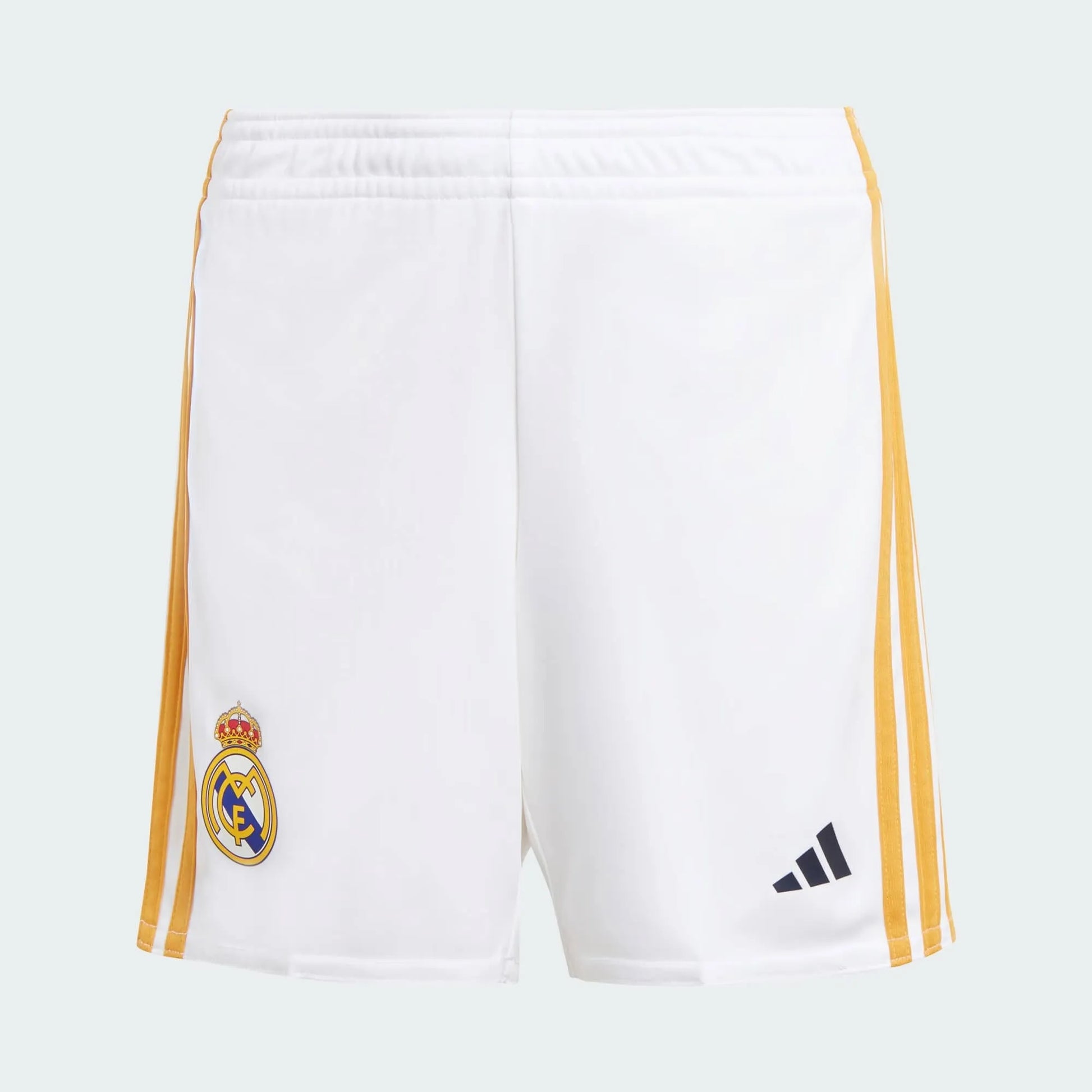 adidas 2023-24 Real Madrid Toddlers' Home Mini Kit (Shorts - Front)