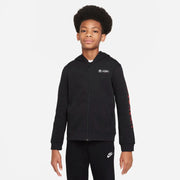Nike 2021-22 Club America Youth NSW Full Zip Club Hoodie LA - Black (Model - Front)
