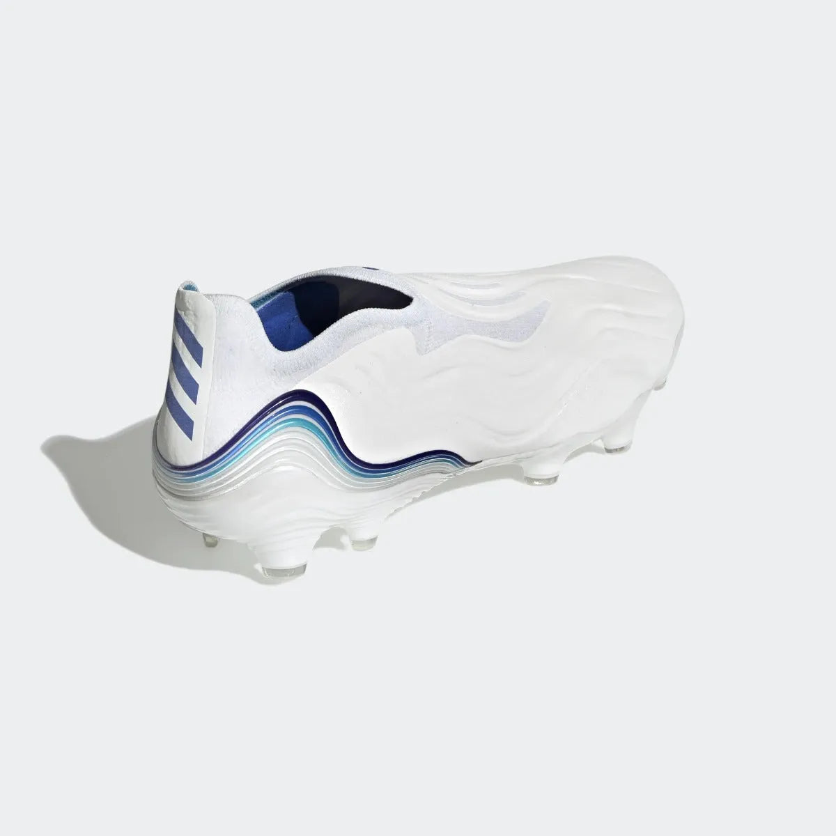 adidas Copa Sense + FG - White-Hi Res Blue (Diagonal 2)