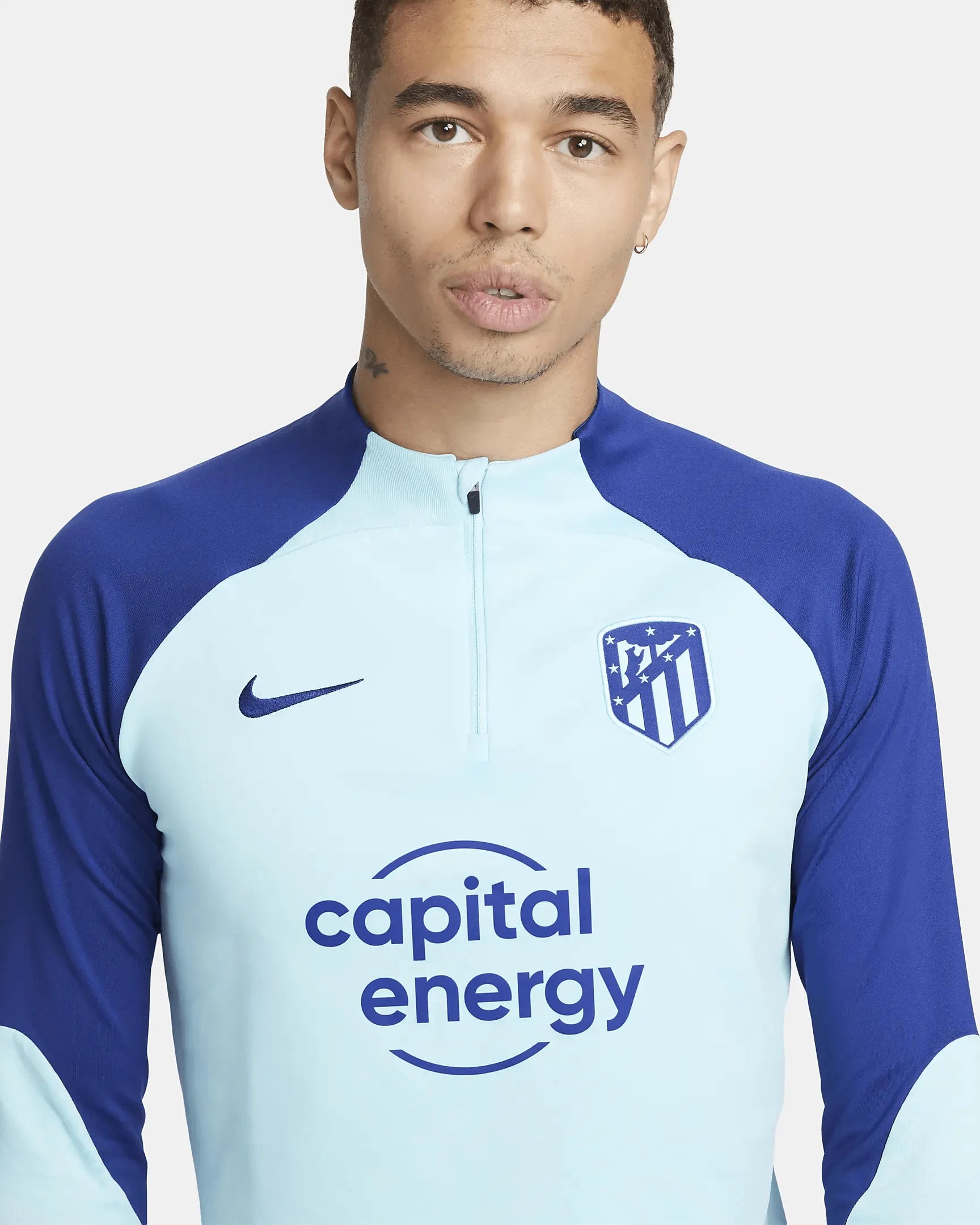 Nike 2022-23 Atletico Madrid Strike Drill Top - Copa-Royal Blue (Detail 1)