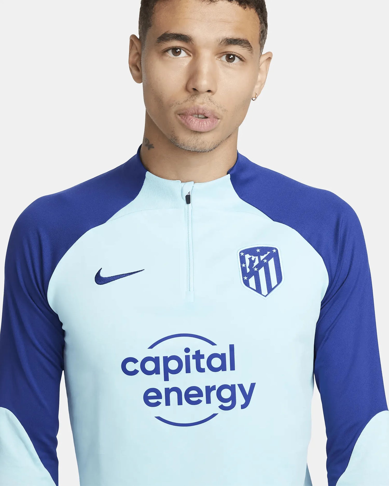 Nike 2022-23 Atletico Madrid Strike Drill Top - Copa-Royal Blue (Detail 1)