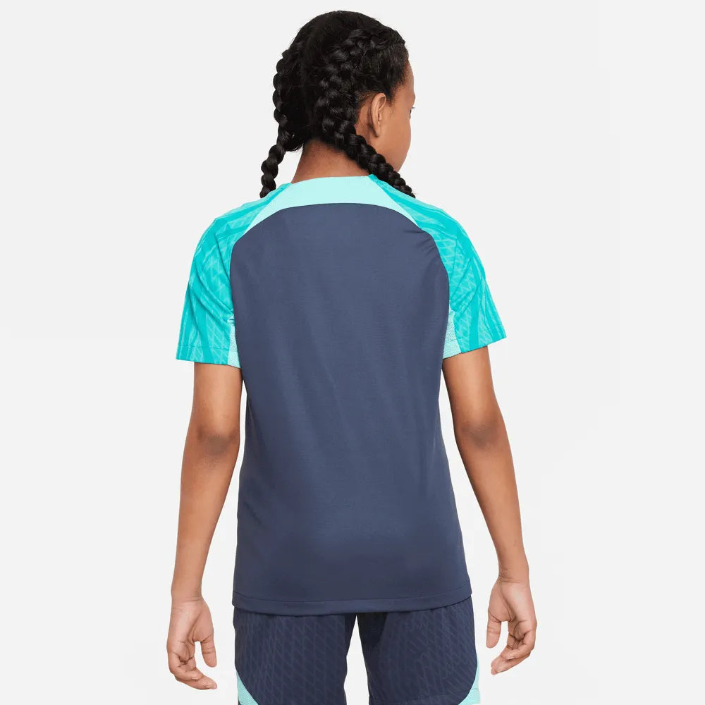 Nike 2023-24 Barcelona Youth Strike Training Jersey (Model - Back)