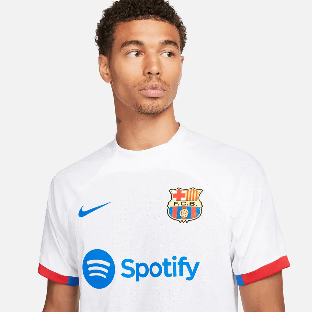 Nike 2023-24 Barcelona Men's Authentic Away Jersey (Detail 1)