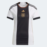 Adidas 2022-23 Germany Womens Home Jersey White-Black (Front)