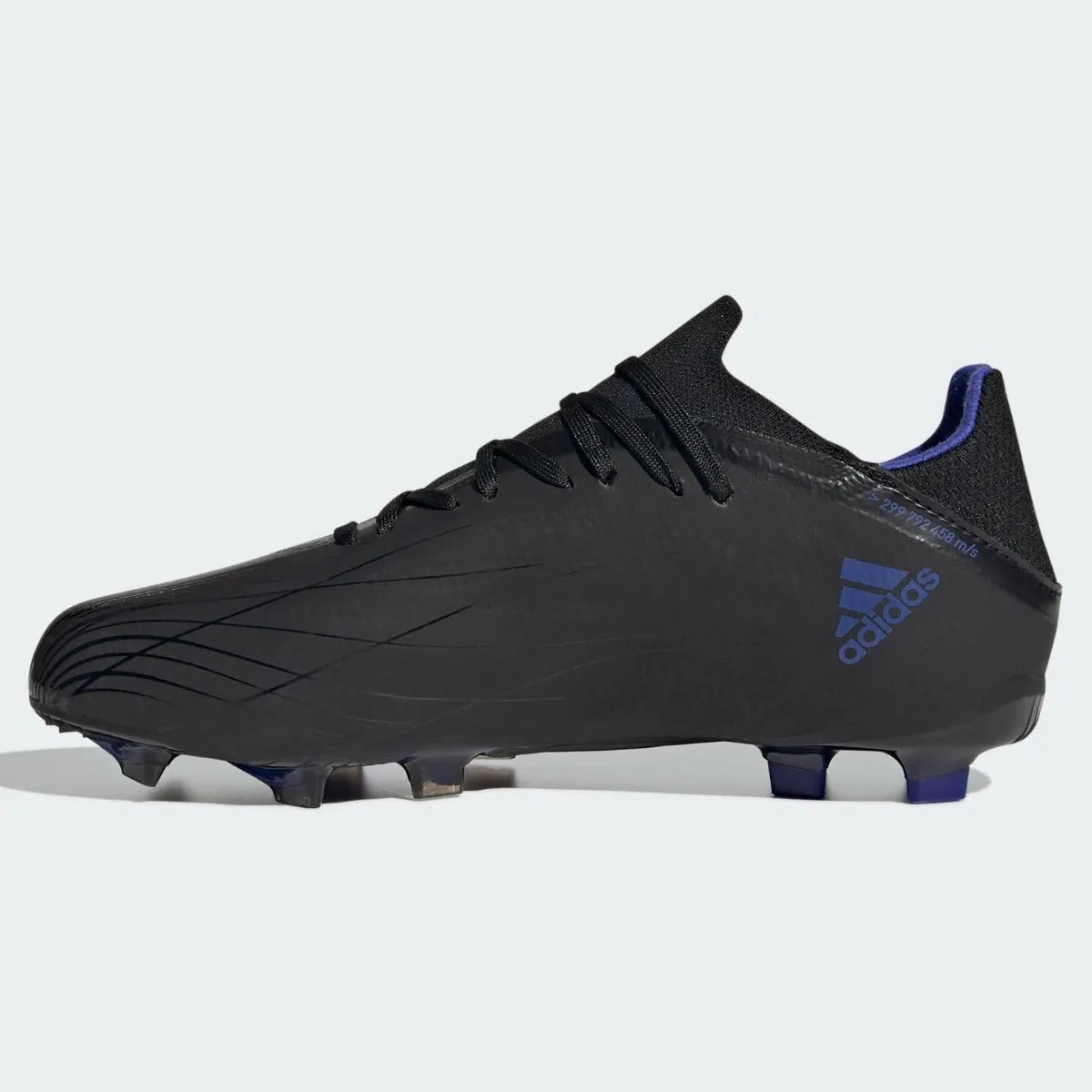 Adidas JR X Speedflow .1 FG - Black-Sonic Ink (Side 2)