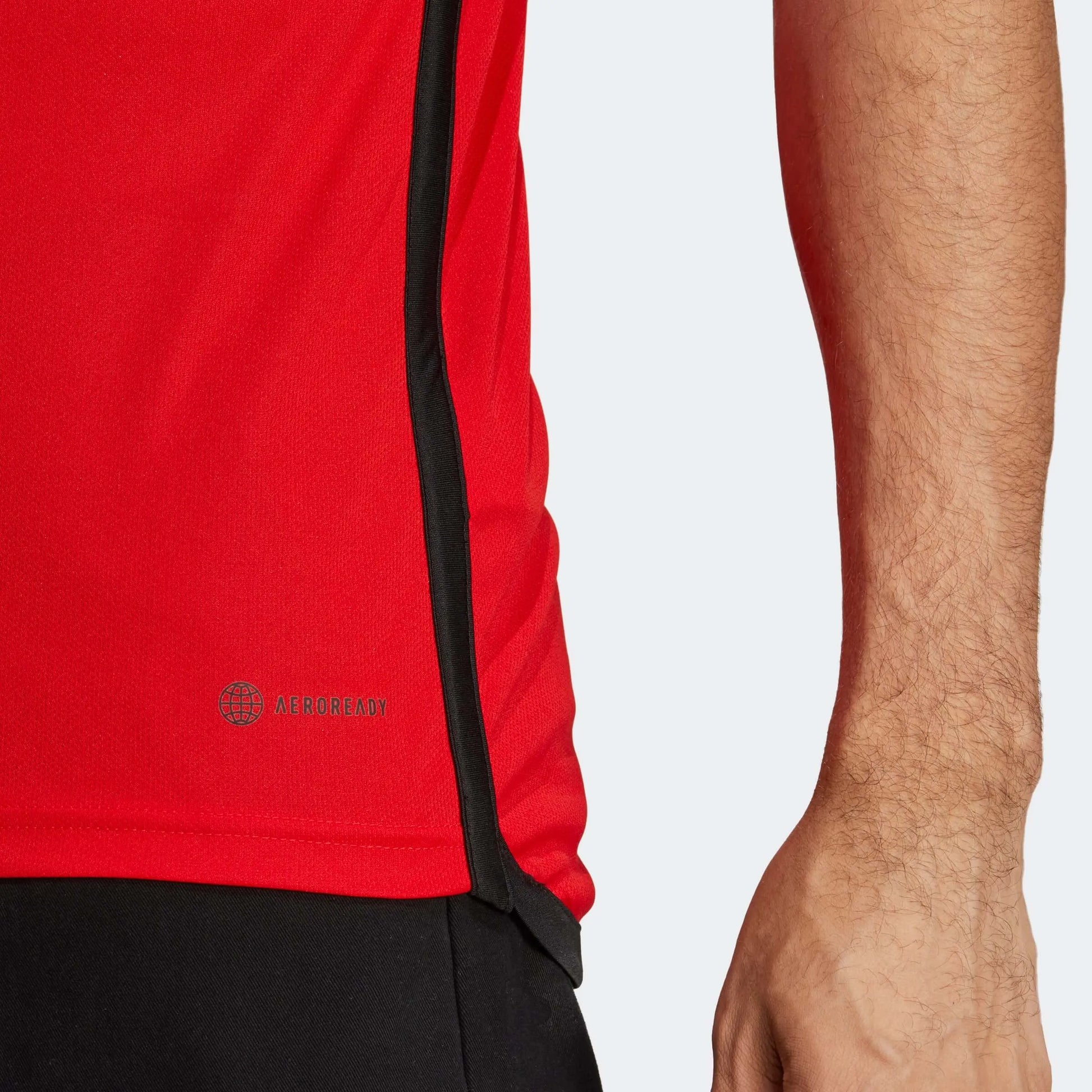 adidas 2022-23 Belgium Home Jersey - Red-Black (Detail 3)