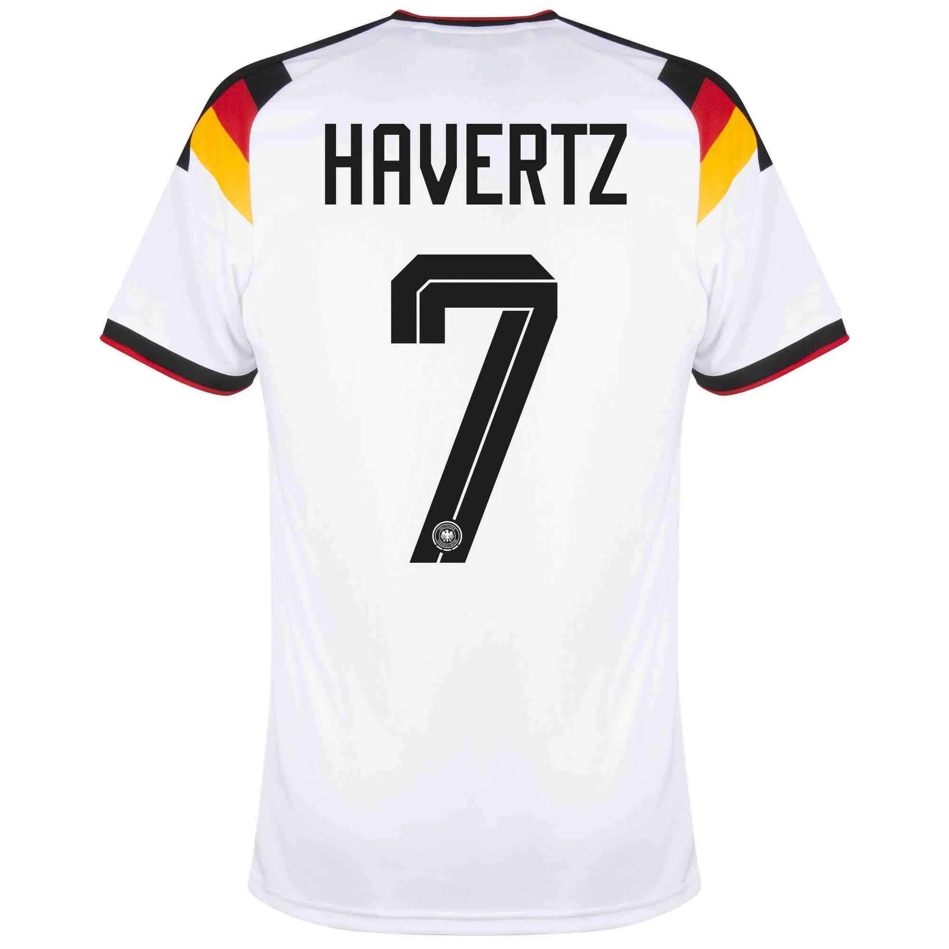 adidas 2026 Germany Men's Stadium Home Soccer Jersey (Havertz)