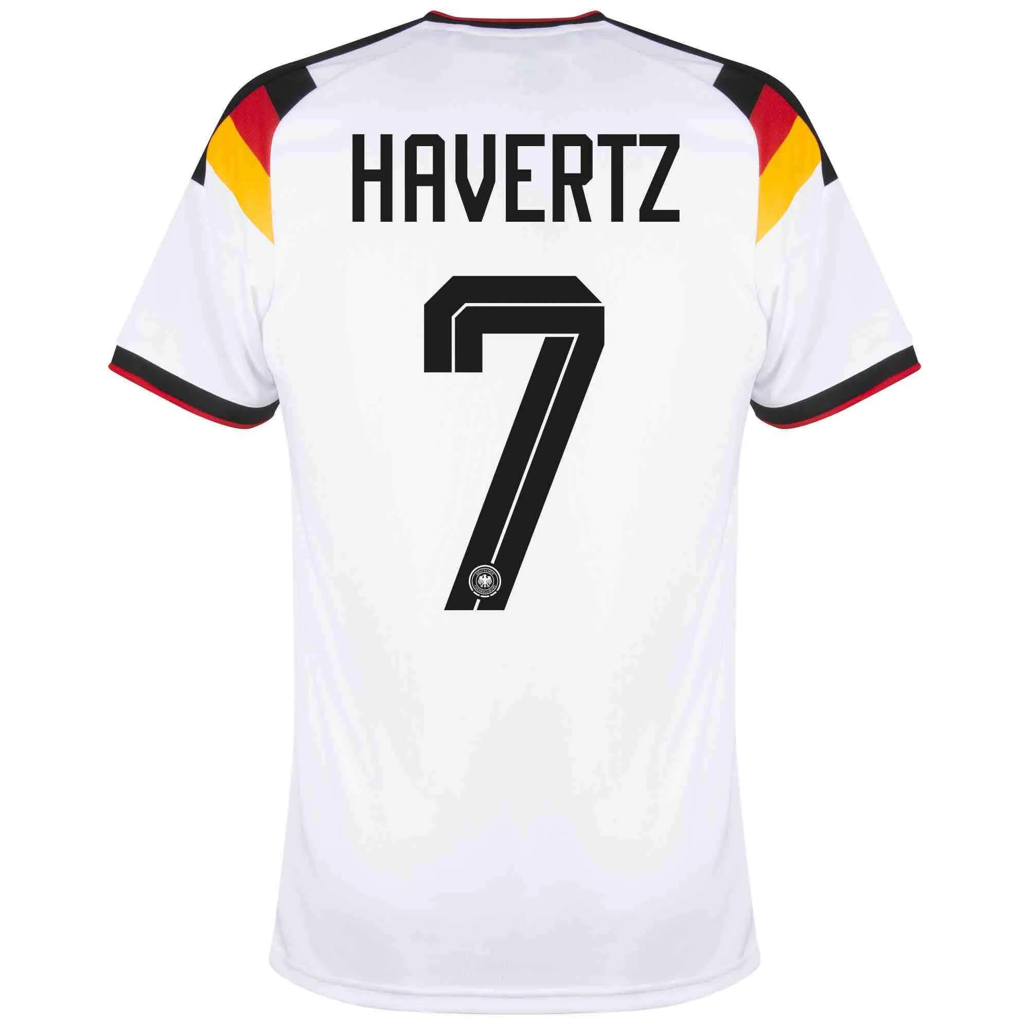 adidas 2026 Germany Men's Stadium Home Soccer Jersey (Havertz)