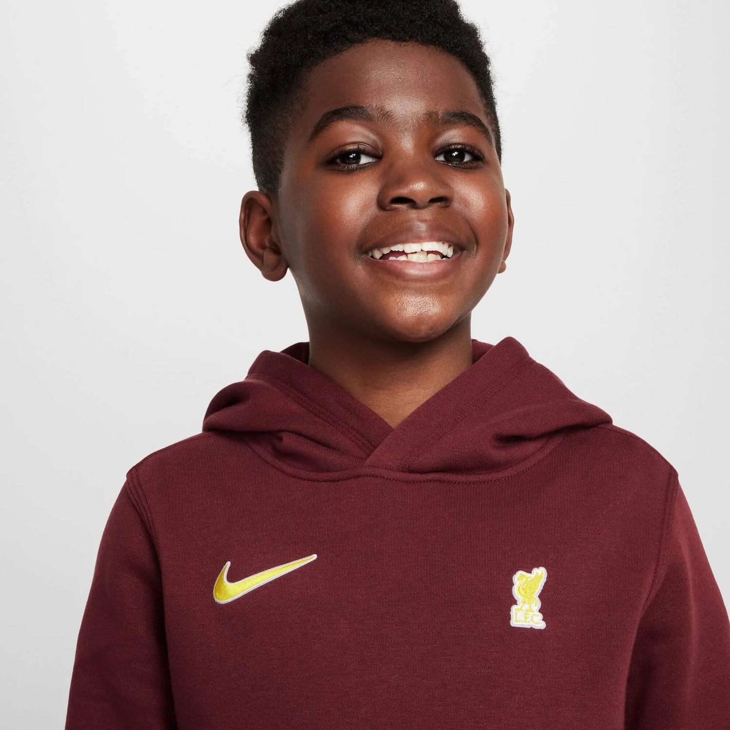 Nike 2024-25 Liverpool Youth NSW Club Hoodie (Detail 1)