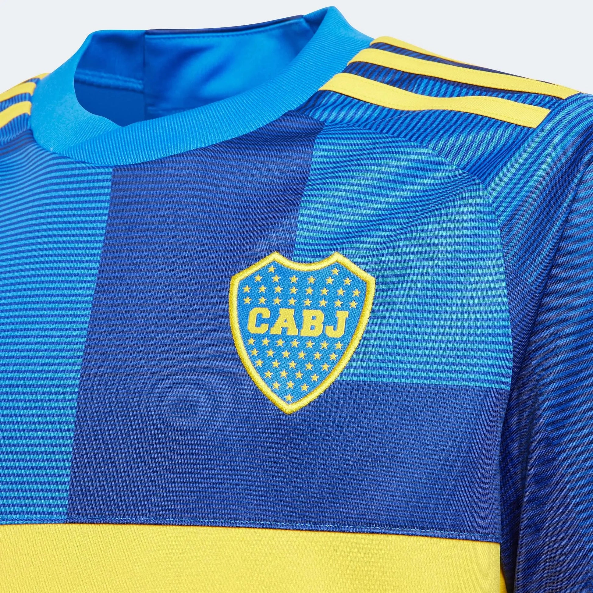 adidas 2023-24 Boca Juniors Youth Stadium Home Jersey (Detail 1)