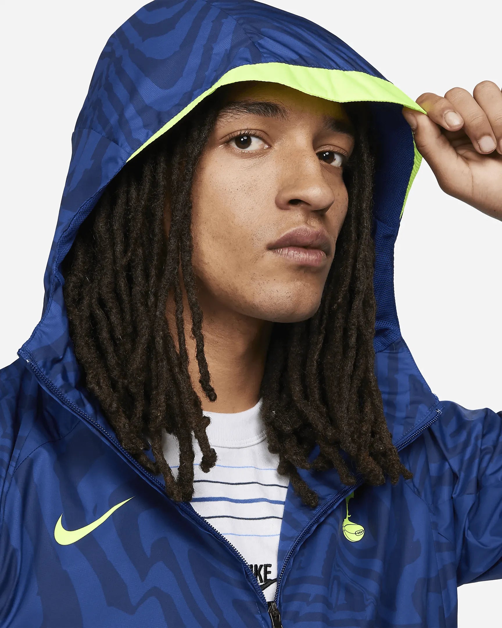 Nike 2022-23 Tottenham AWF Jacket - Blue (Detail 2)