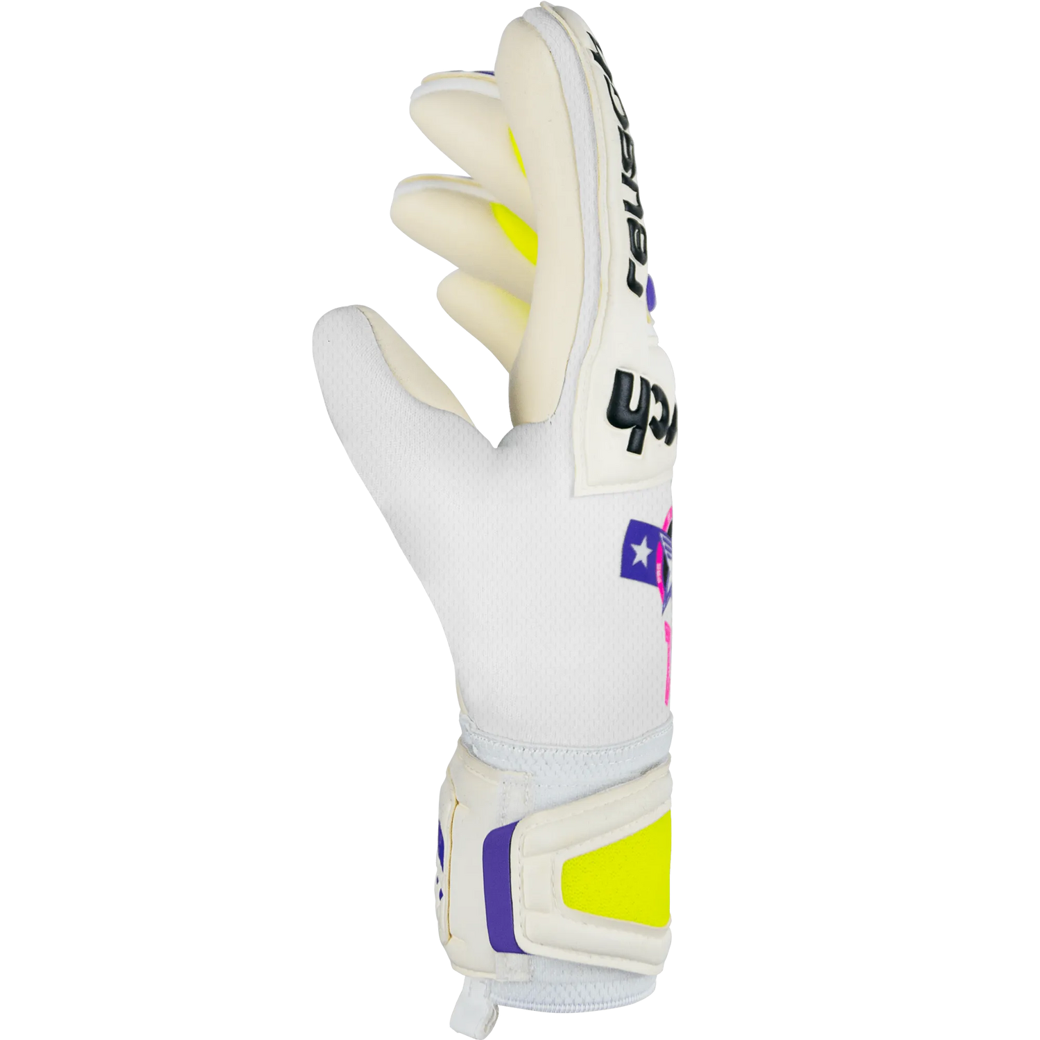 Reusch Legacy Pro AM Silver Goalkeeper Gloves (Single - Side)