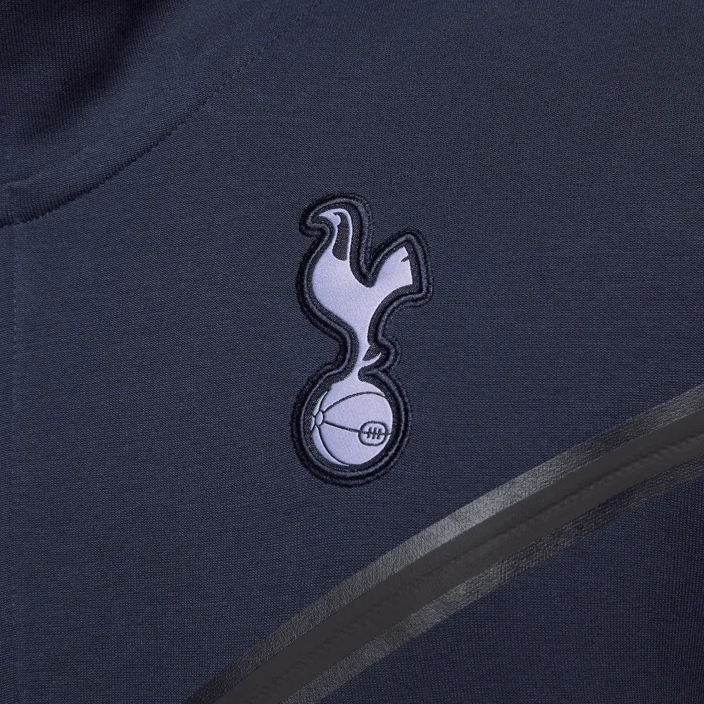Nike 2023-24 Tottenham Tech Fleece Hooded jacket- Navy (Detail 5)