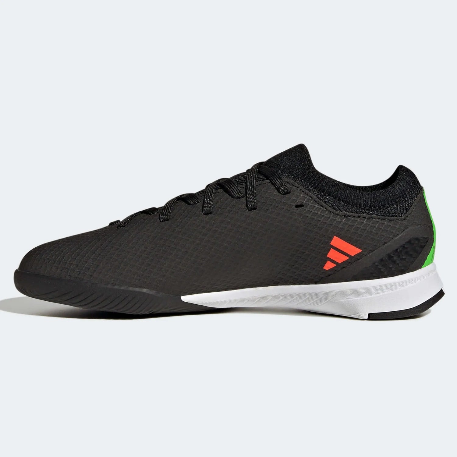 adidas JR X SpeedPortal .3 Indoor - Black-Solar Red (Side 2)