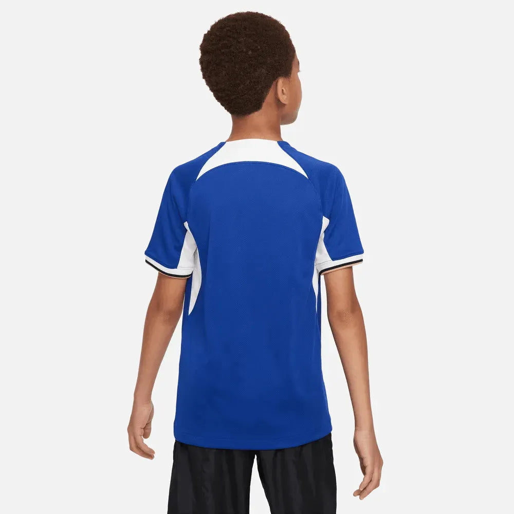 Nike 2023-24 Chelsea Youth Stadium Home Jersey (Model - Back)