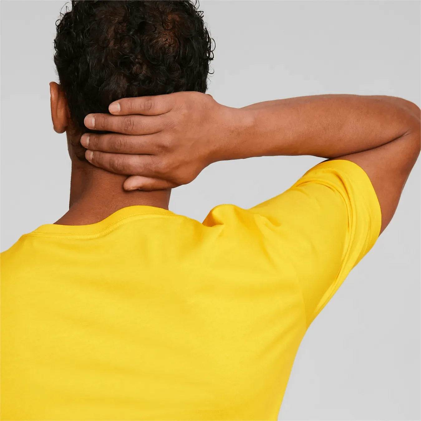 Puma 2022-23 Borussia Dortmund FtblCore Tee - Cyber Yellow (Detail 2)