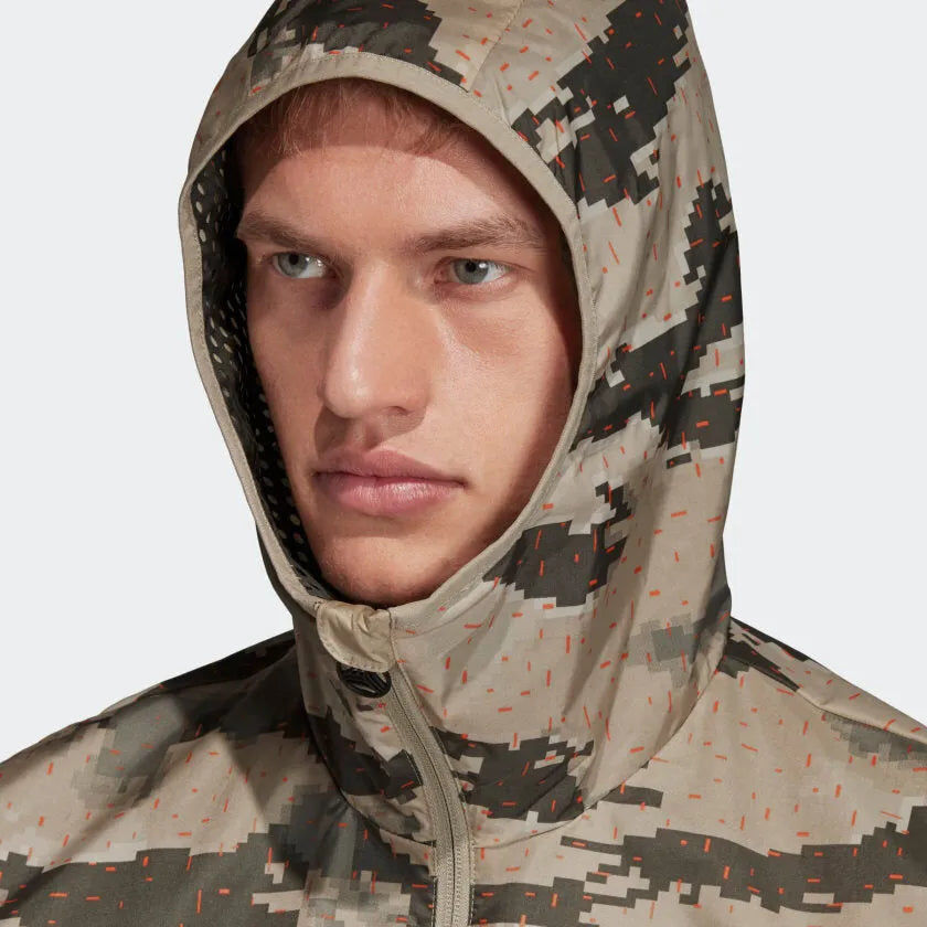 adidas Tango ADV Windbreaker Jacket - Camo-Brown