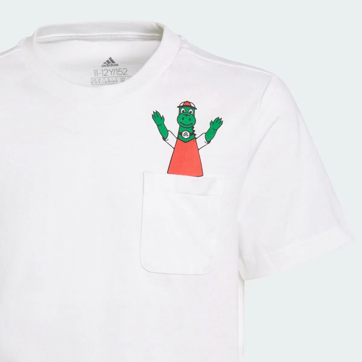 Adidas 2021-22 Arsenal Youth Graphic Tee - White (Detail 1)