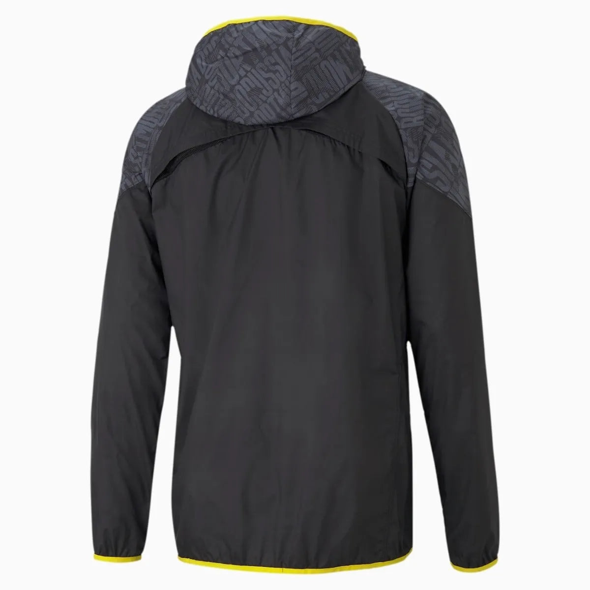 Puma 2021 Borussia Dortmund Warmup Jacket - Black-Yellow