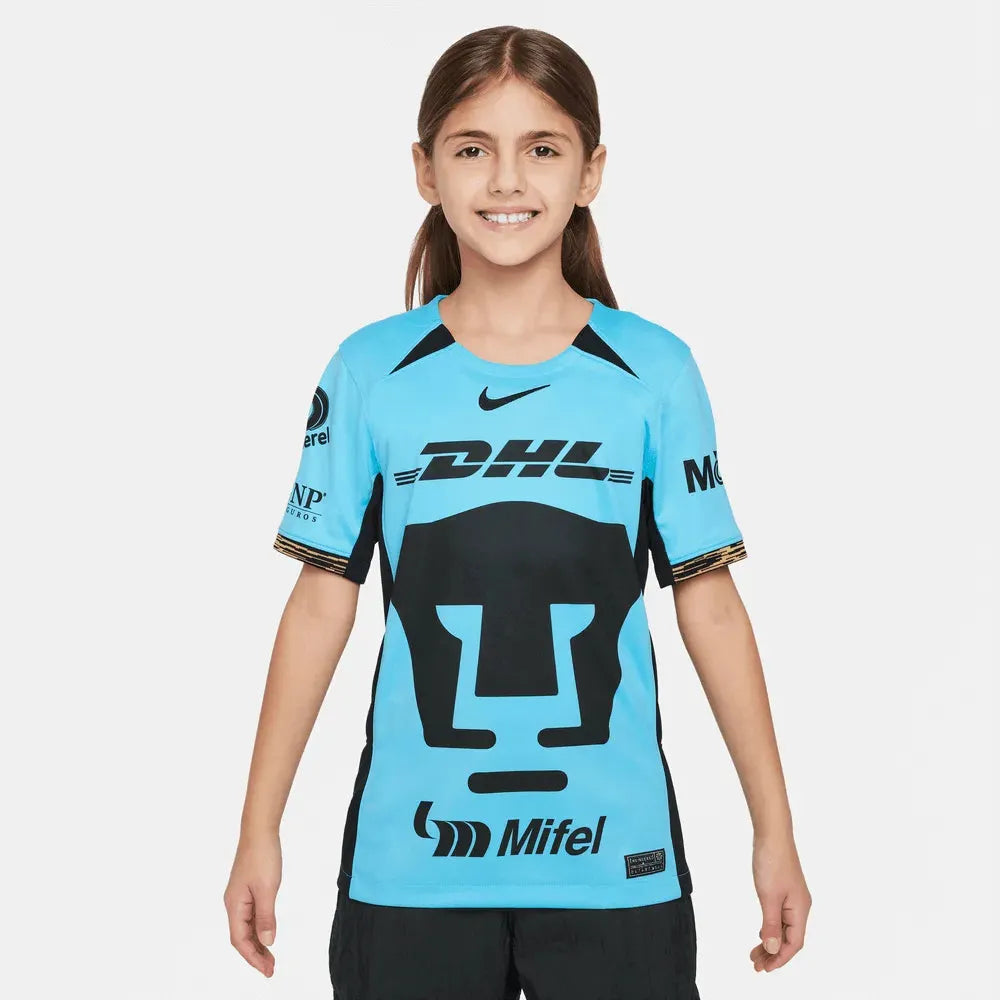 Nike 2023-24 Pumas Youth Stadium Third Jersey (Model - Front)