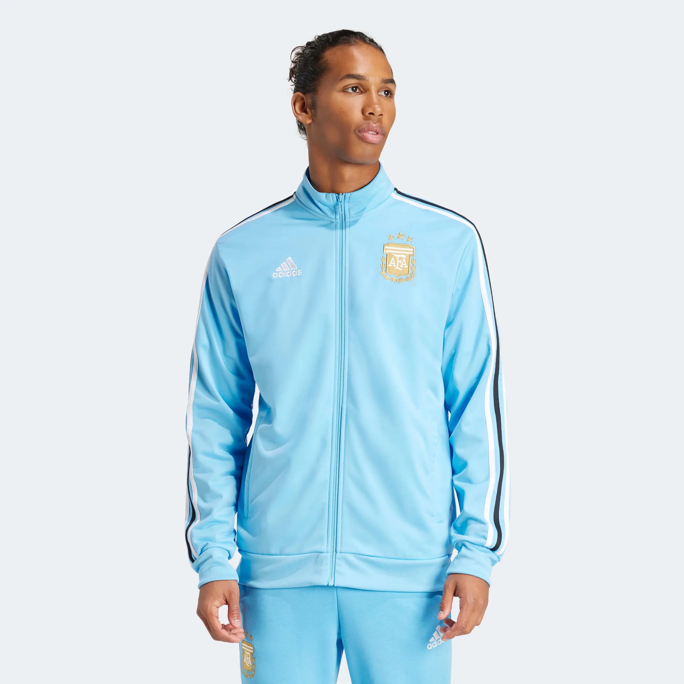 adidas 2024-25 Argentina Men's DNA Track Top (Model - Front)