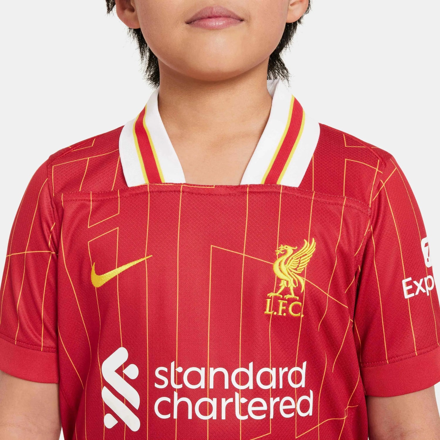 Nike 2024-25 Liverpool Youth Stadium Home Jersey (Detail 2)
