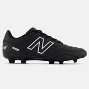 New Balance 442 V2 Academy FG 2E Wide - Black-White (Side 1)