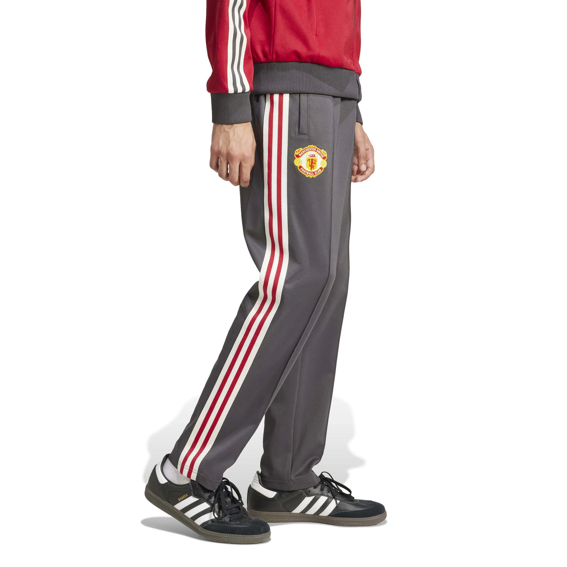 adidas 2024-25 Manchester United Men's Originals Track Pants (Model - Side)