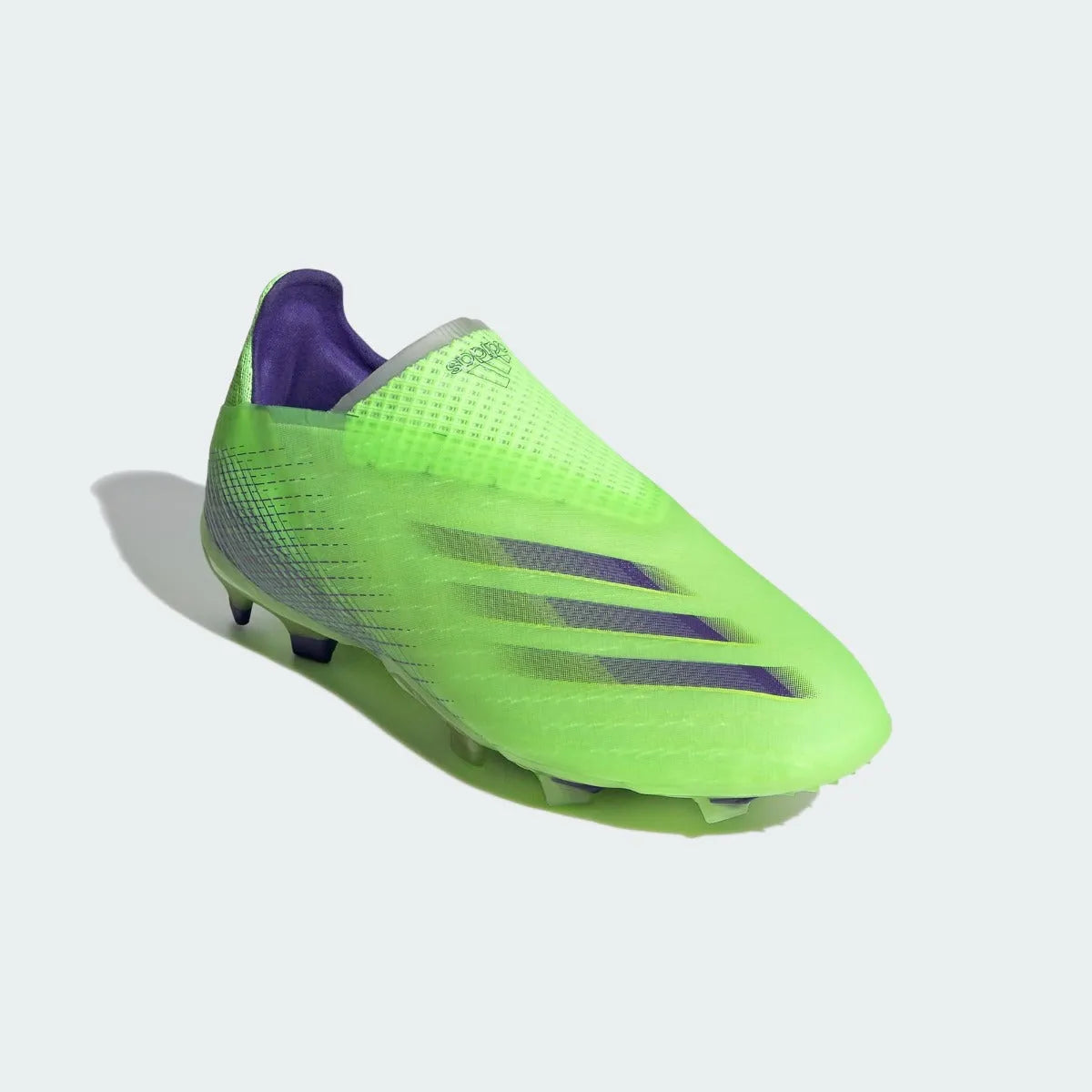 Adidas JR X Ghosted+ FG - Signal Green-Purple