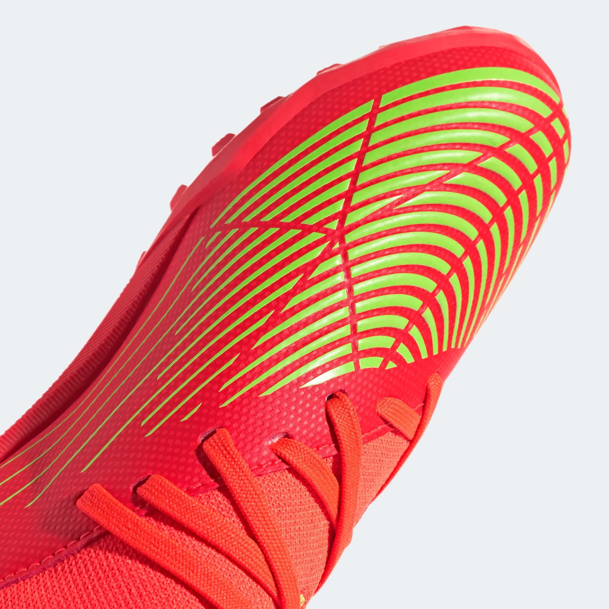 adidas JR Predator Edge .3 Turf - Solar Red-Solar Green (Detail 1)