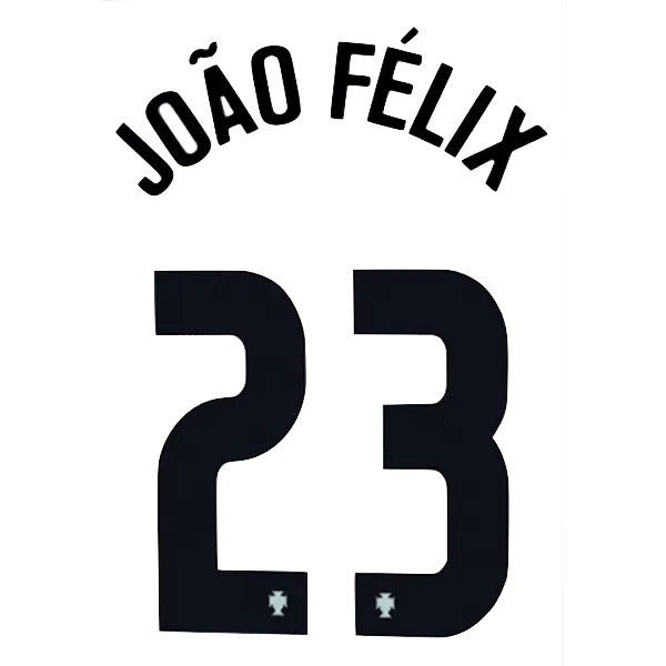 Portugal 2020/21 Away Joao Felix #23 Jersey Name Set (Main)