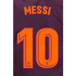 Barcelona 2017/18 Third Messi #10 Youth Jersey Name Set