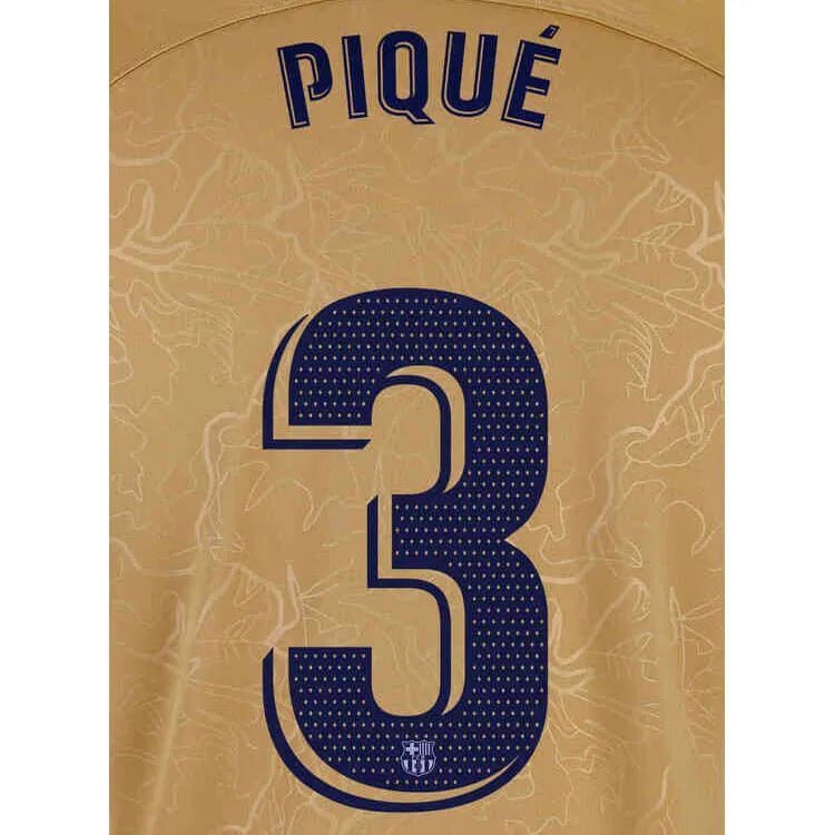 Barcelona 2022/23 Away Pique  #5 Jersey Name Set