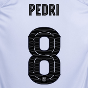 Barcelona 2022/23 Third Pedri #8 Jersey Name Set