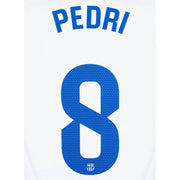 Barcelona 2023/24 Away Pedri #8 Youth Jersey Name Set