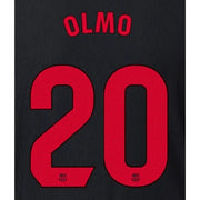 Barcelona 2024/25 Away OLMO #20 Official Name Set