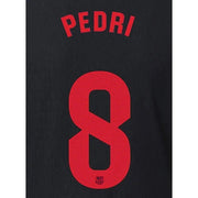 Barcelona 2024/25 Away PEDRI #8 Official Name Set
