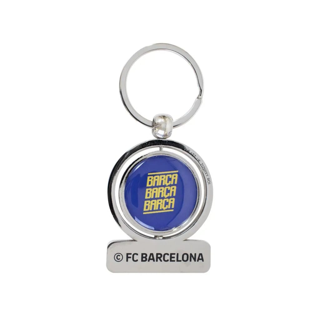 Barcelona Double-Sided Spinner Keychain (Back)