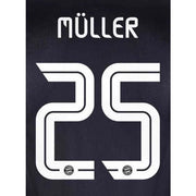 Bayern Munich 2020/21 Third Muller #25 Jersey Name Set