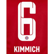 Bayern Munich 2021/22 Home Kimmich #6 Jersey Name Set