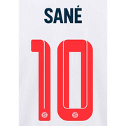 Bayern Munich 2021/22 Third Sane #10 Jersey Name Set