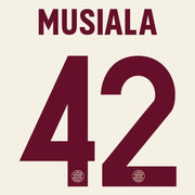 Bayern Munich 2024-25 Third MUSIALA #42 Youth Official Name Set (CL Version)
