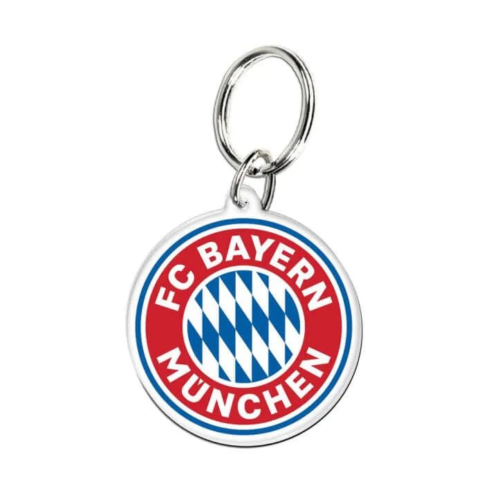 Bayern Munich Crest Key Ring (Front)