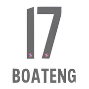 Bayern Munuch 2019/20 Away Boateng #17 Jersey Name Set