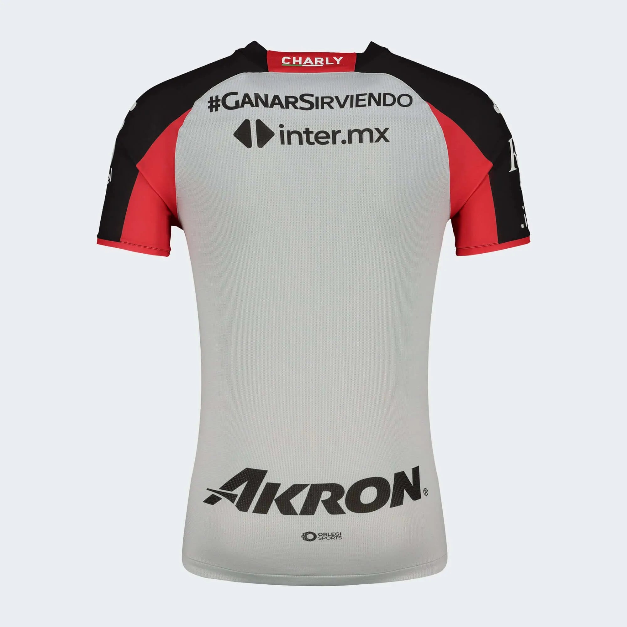 Charly 2022-23 Atlas Away Jersey - Grey (Back)