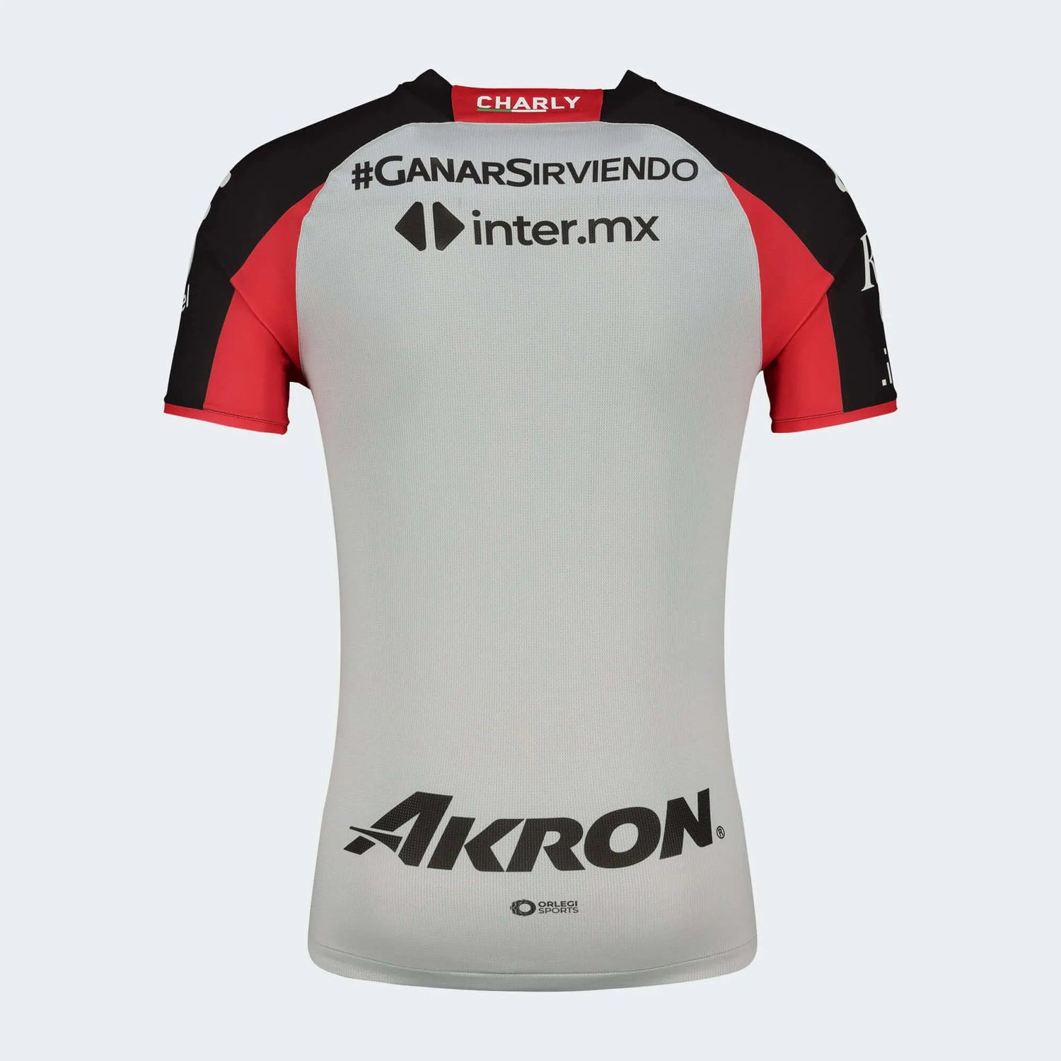 Charly 2022-23 Atlas Away Jersey - Grey (Back)