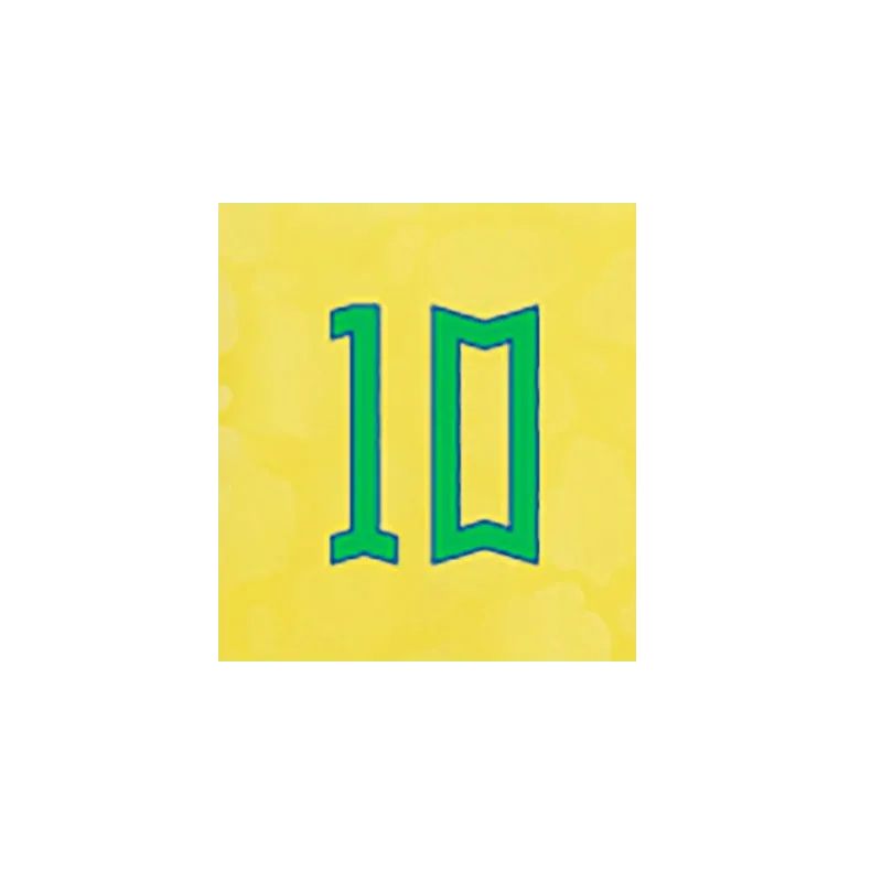 Brazil 2022-23 Home Neymar JR Youth Jersey Name Set (Front)